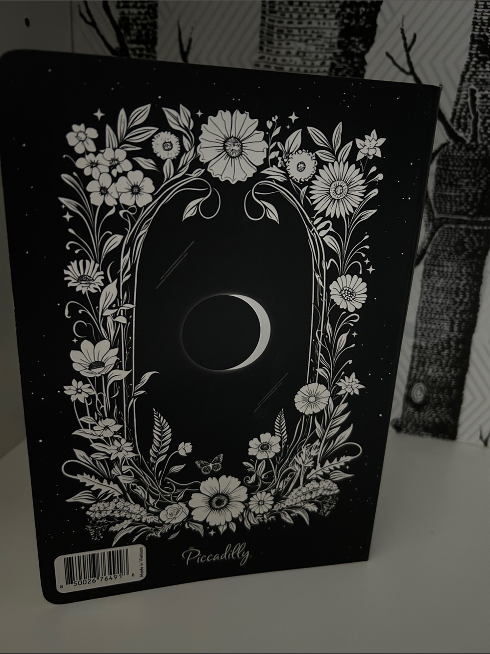 Shadow Growth Journal - Black Floral - Picture 2 of 6